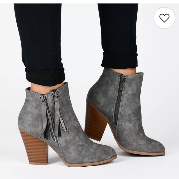 Journee Collection Shoes - NWOB Journee Collection Vally Zip Western Booties, Vegan. Never Worn